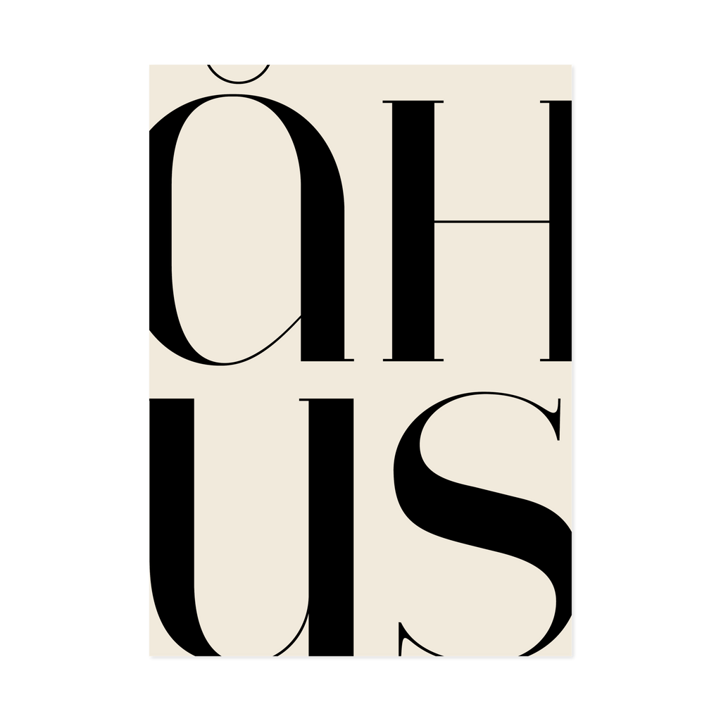 Åhus All over Black