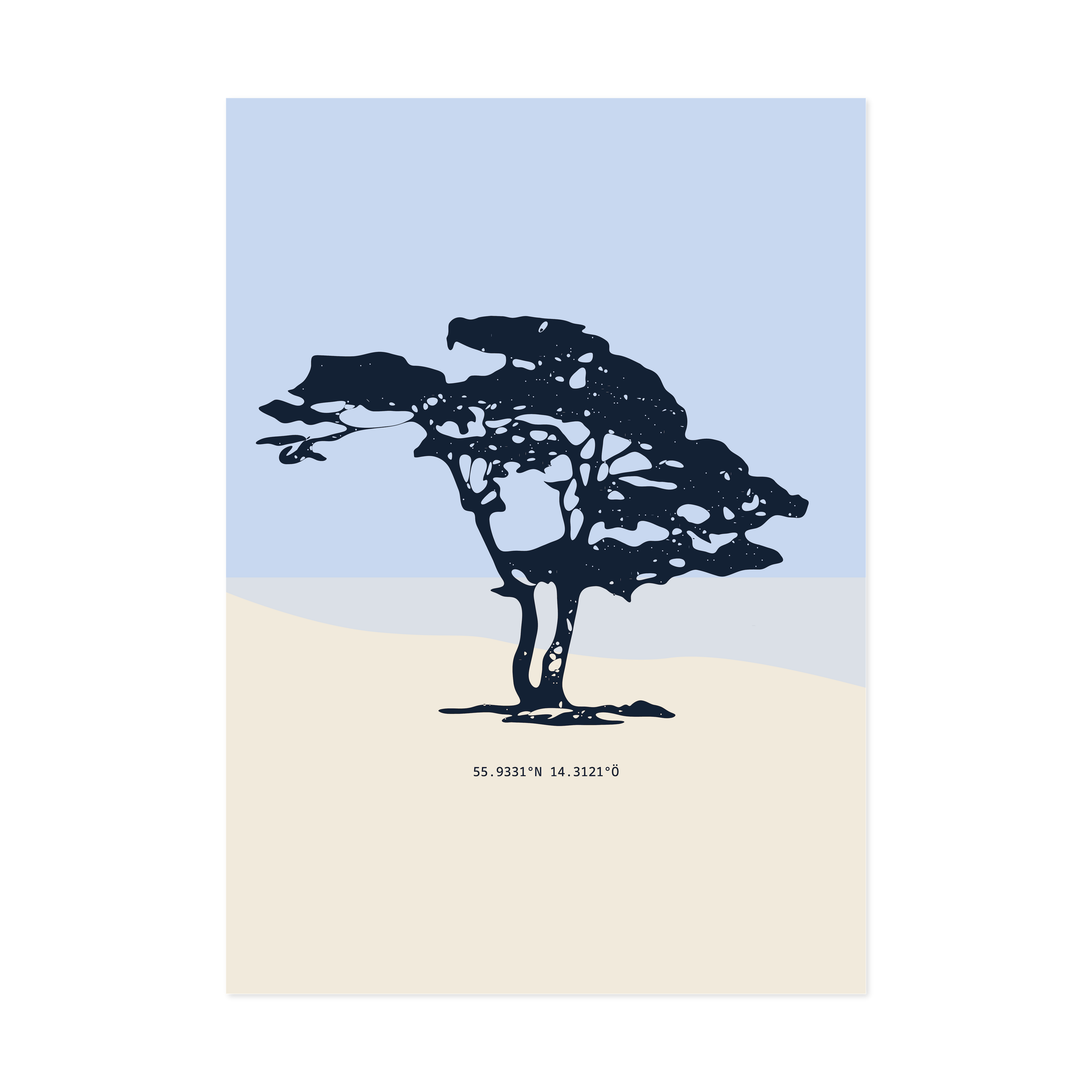 Trädet Blue