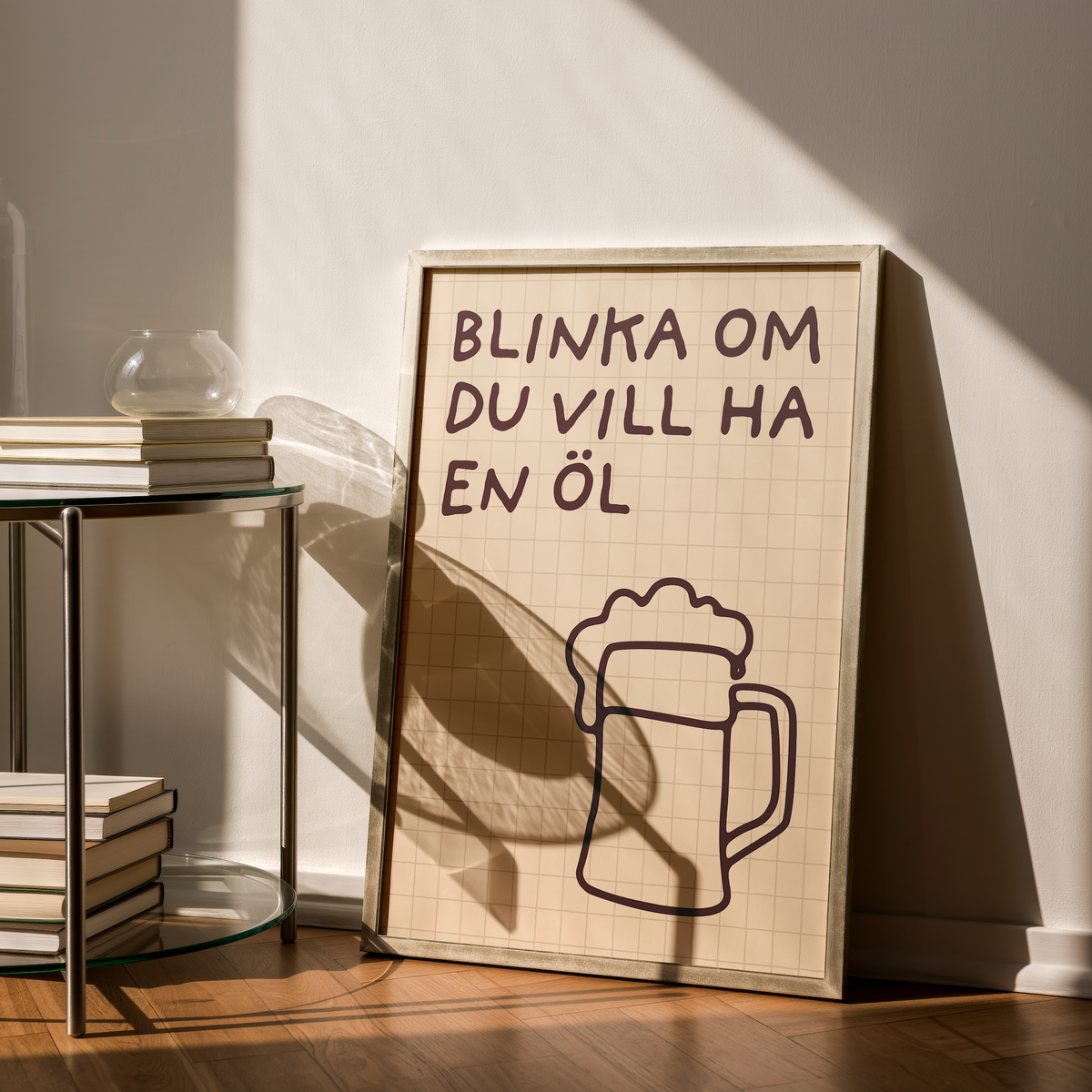 Blinka för en öl