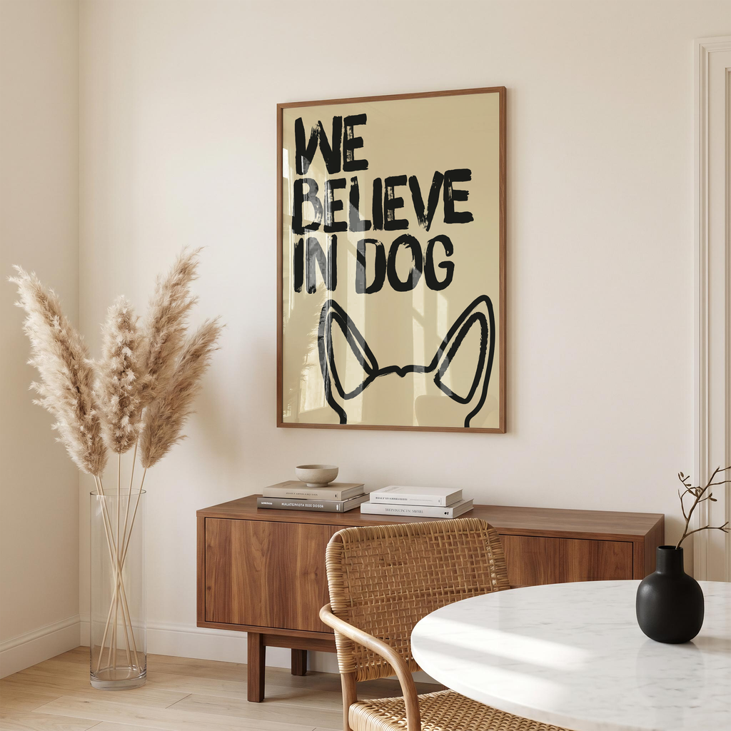 We believe in dog